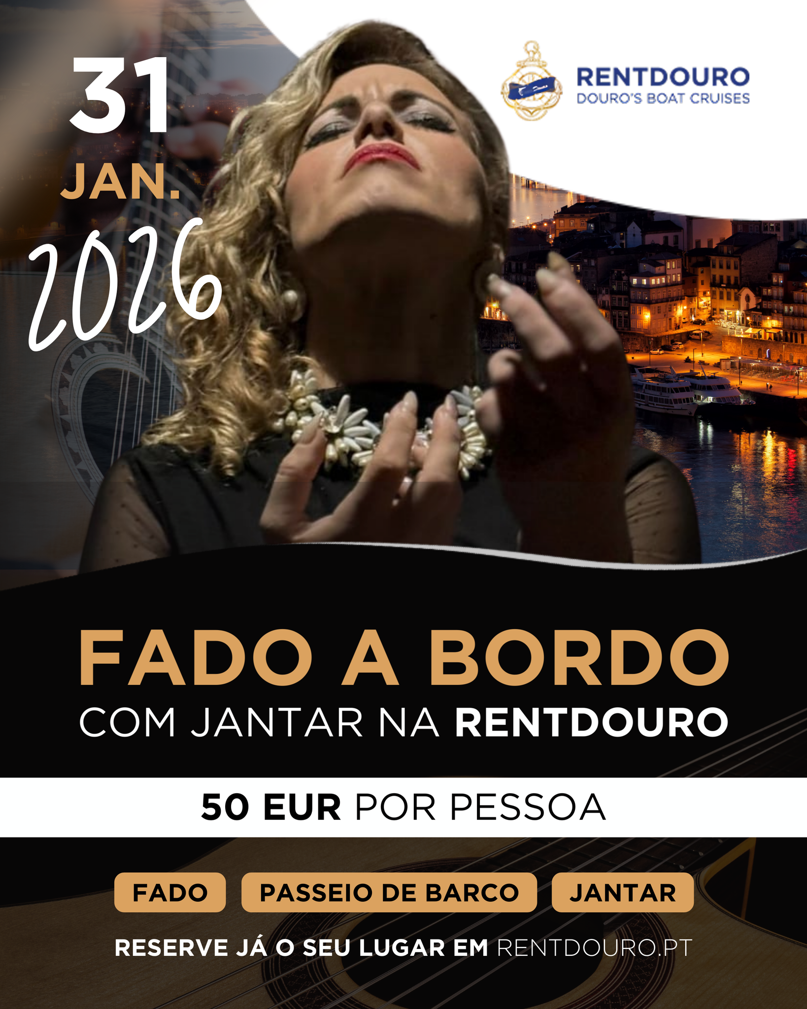 Fado a Bordo No Rio Douro